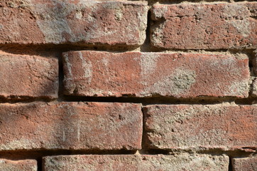 red bricks wall
