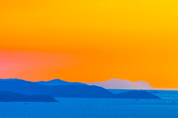 Twilight sky