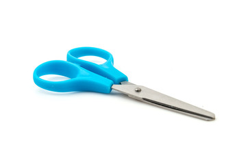 Scissors isolated white background