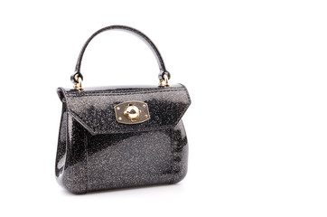 Handbag isolated white background