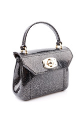 Handbag isolated white background