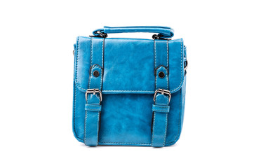 Handbag isolated white background