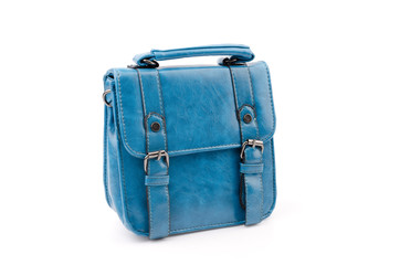 Handbag isolated white background