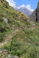 Rocky footpath