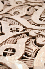 Motifs sculptés