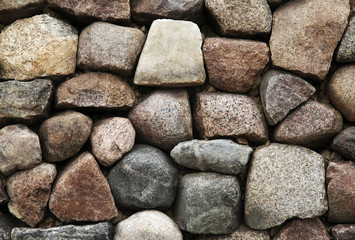 Steinmauer, Naturstein