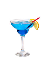 blue cocktail