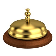 realistic 3d render of bell