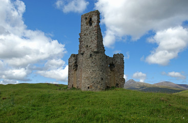 Fototapeta na wymiar ruine d'Ardvreck
