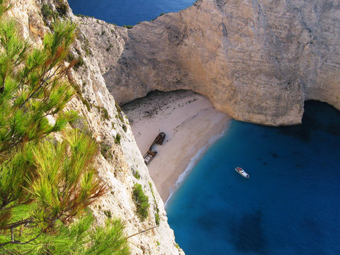 Zakynthos Shipwreck Beach