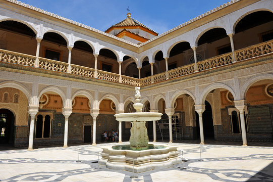 Palace Casa de Pilatos, Seville, Andalusia, Spain