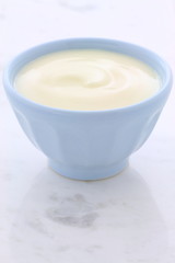 Fresh plain yogurt