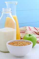 Delicious and healthy granola cereal