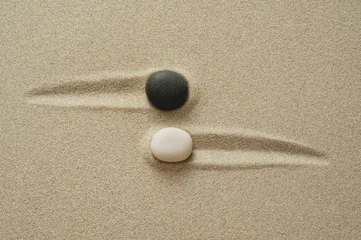 Rolgordijnen Zen-ontmoeting © Fotoschlick