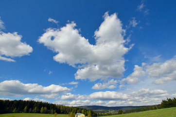 Himmel Wolken Sommer Sonne