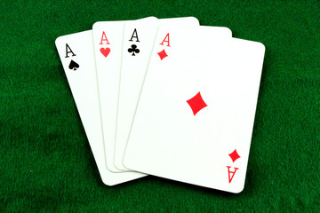 Poker d'assi
