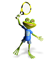 frog tennis
