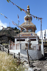 Obraz premium Buddhist dagoba