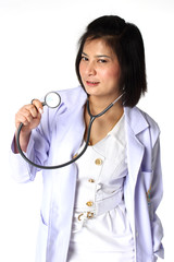 Portrait of a Female Doctor