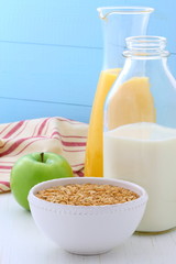 Delicious and healthy granola cereal