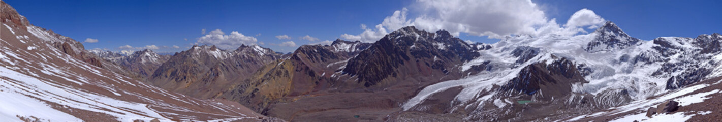 Panorama of mountains