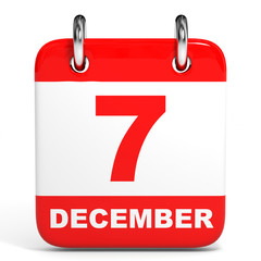 Calendar.  7 December.