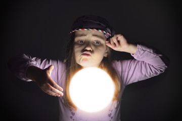 Little Gypsy Fortune Teller