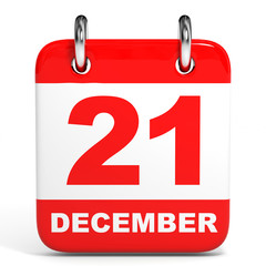 Calendar. 21 December.