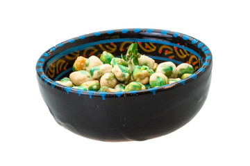 Crispy green peas