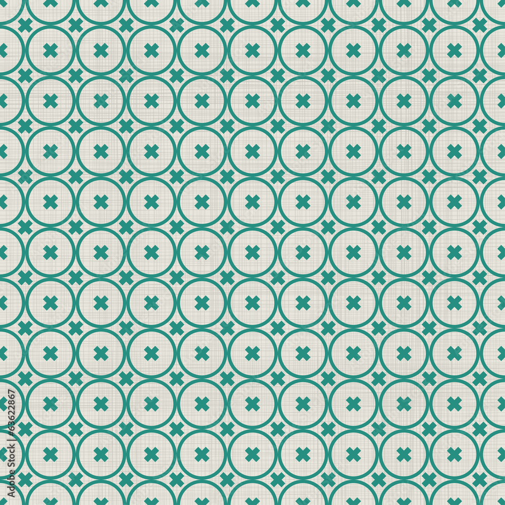 Poster retro abstract seamless background with fabric texture