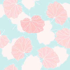Obraz premium seamless leaves