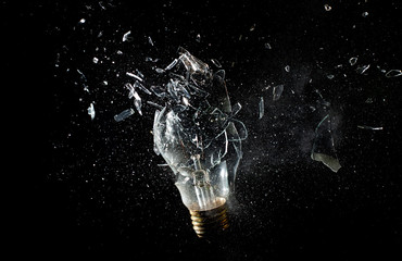 bulb explosion