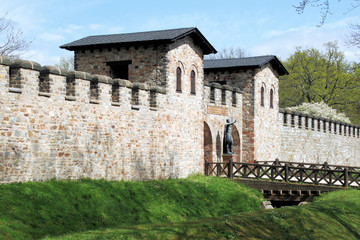 Römerkastell Saalburg - Südseite - Haupttor