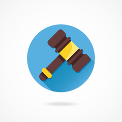 Vector Gavel Icon