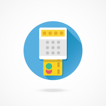 Vector Payment by Credit Card Icon Transaction Concept