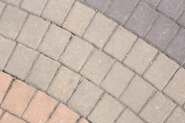 Background with a pattern and texture of cobble stones