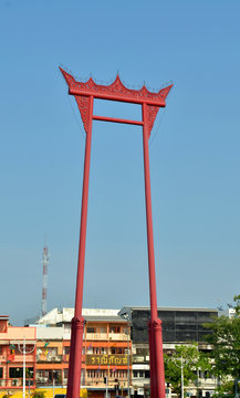 The Giant Swing "Sao Ching Cha" in Bangkok, Thailand
