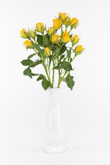 bouquet of yellow roses