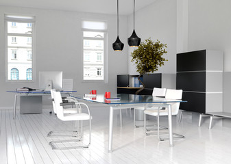 Office interior / Meeting room