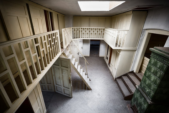 old garderobe room