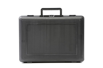 Black heavy-duty case.
