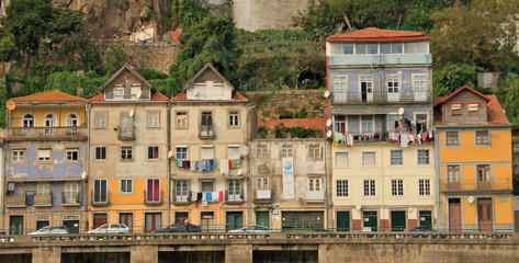 Fototapeta na wymiar Porto (Oporto). Ancient town in Portugal. 