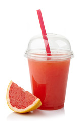 Fresh grapefruit juice