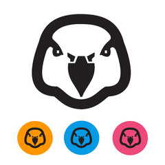 Parrot. Vector format