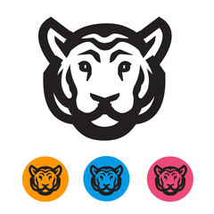 Tiger. Vector format