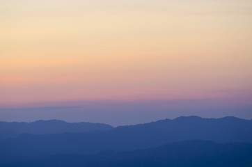 Sunset Burning Down
