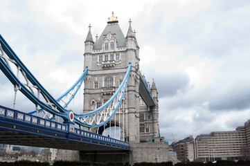 Fototapeta na wymiar New Angle of Tower Bridge, London