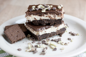 Chocolate Mint Bars