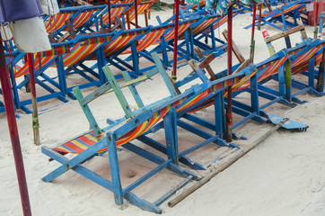 Beach chairs