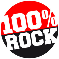 100% Rock Kreis Logo